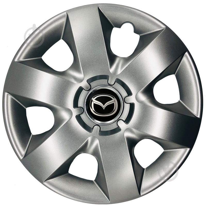 Ковпак для коліс SKS Mazda 215 R14" 4 шт. срібний - фото 1