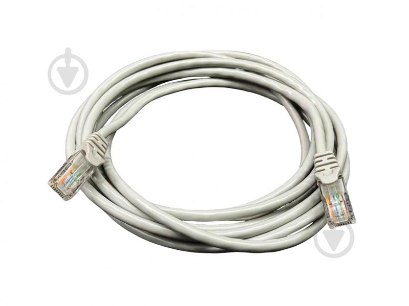 Патч-корд Gear GPC-UTPCCARJ45-20G, RJ45, UTP 5e, 24AWG 20 м серый - фото 2