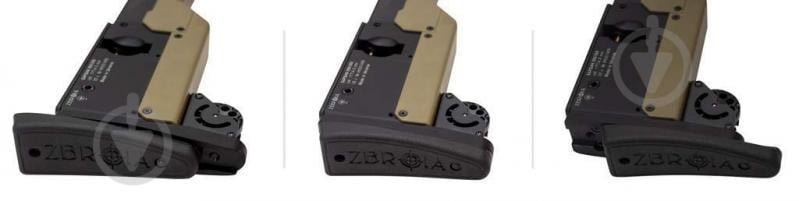 Пневматична гвинтівка Zbroia PCP SAPSAN TACT-M 450/220 4.5мм (койот/чорн) - фото 4 Пневматична гвинтівка Zbroia PCP SAPSAN TACT-M 450/220 4.5мм (койот/чорн) - фото 4