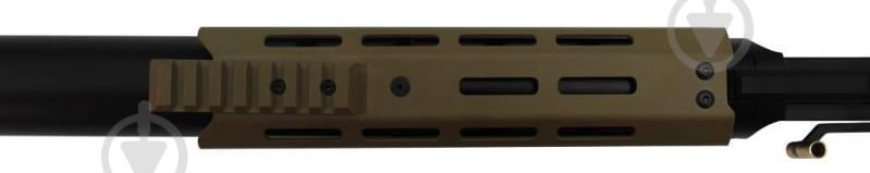 Пневматична гвинтівка Zbroia PCP SAPSAN TACT-M 450/220 4.5мм (койот/чорн) - фото 3 Пневматична гвинтівка Zbroia PCP SAPSAN TACT-M 450/220 4.5мм (койот/чорн) - фото 3