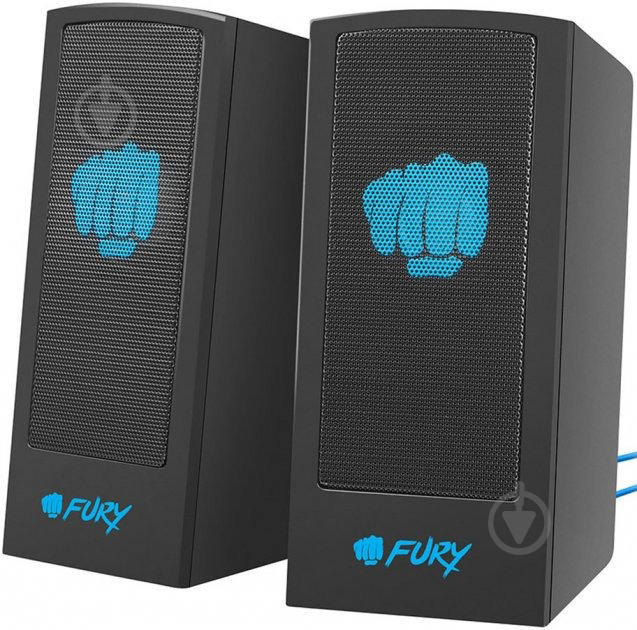 Акустическая система Fury Skyray (RMS) USB 2.0 black 5 Вт NFU-1309 - фото 6