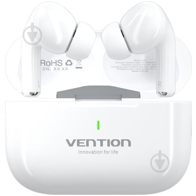 Наушники Vention Elf Earbuds ECHO LITE E11 white (NBVW0) - фото 1
