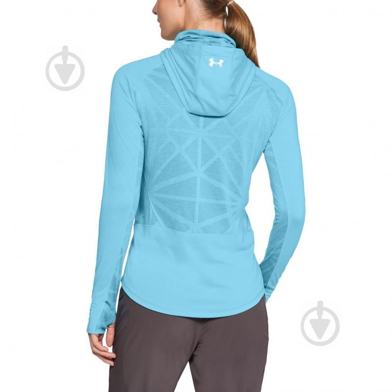 Джемпер Under Armour UA Swyft Funnel Hoodie 1317308-448 р. XS синий - фото 2