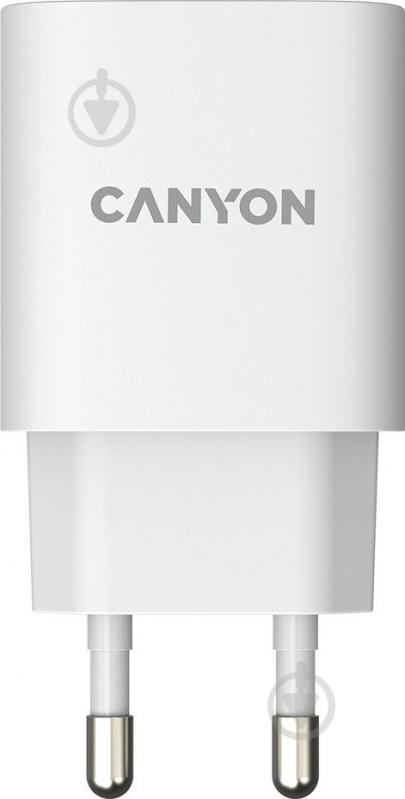 Сетевой адаптер Canyon 20 Вт USB-C H20-02 (CNE-CHA20W02) - фото 2