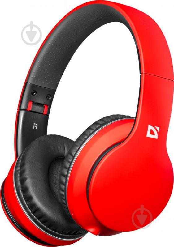 Гарнитура игровая Defender FreeMotion B580 Bluetooth red (63581) - фото 2 Гарнитура игровая Defender FreeMotion B580 Bluetooth red (63581) - фото 2