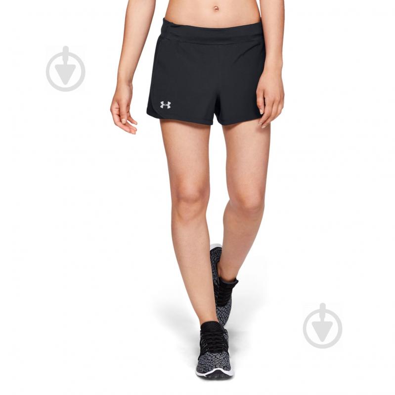 Шорты Under Armour UA Speedpocket Run Short 1317313-001 р. S черный - фото 1