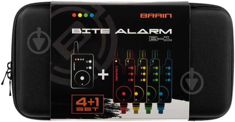 Сигналізатор Brain Wireless Bite Alarm B-1 4+1 (1858.41.31) - фото 3