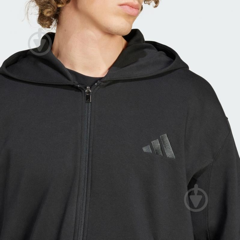 Джемпер Adidas M A SZN FL FZ IX1249 р.3XL чорний - фото 4