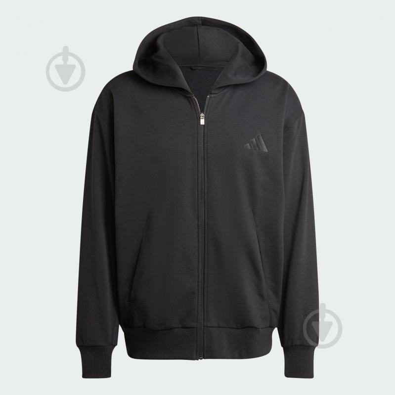 Джемпер Adidas M A SZN FL FZ IX1249 р.3XL чорний - фото 6
