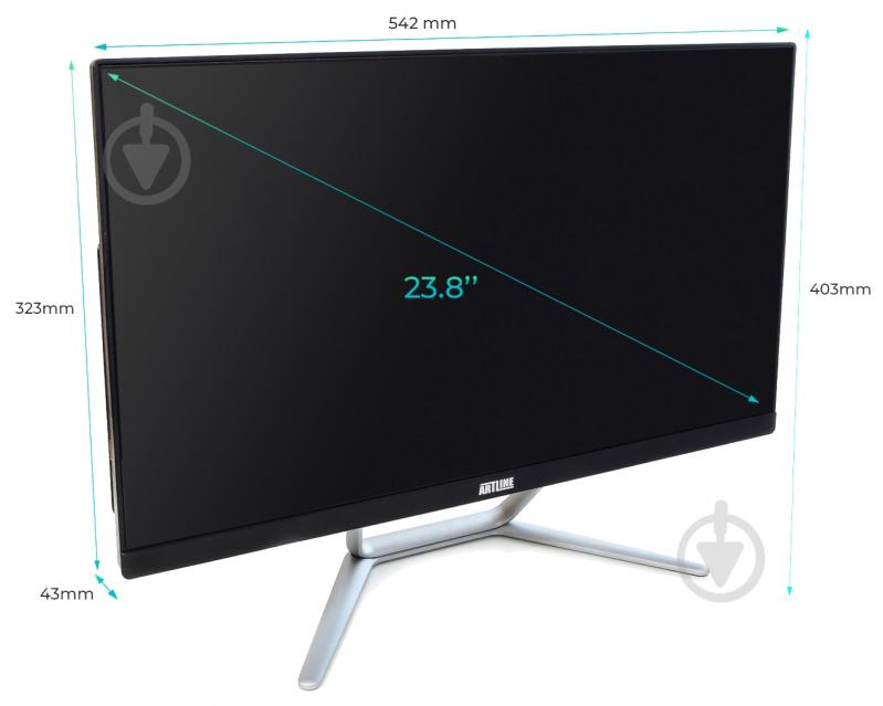 Моноблок Artline Home G43 23,8 (G43v25Win) black - фото 11