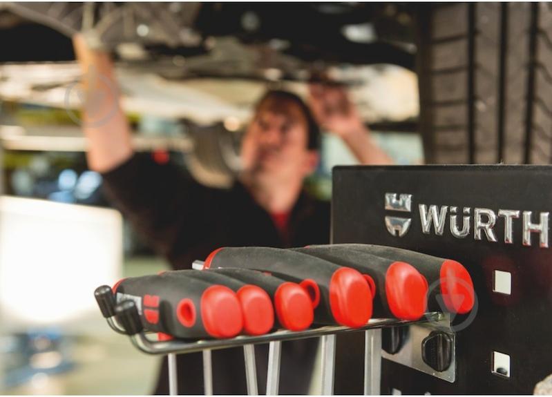 Набір викруток WURTH з Т-подібною рукояткою шестигранники з кулькою 6 шт Zebra 061391306 - фото 3 Набір викруток WURTH з Т-подібною рукояткою шестигранники з кулькою 6 шт Zebra 061391306 - фото 3