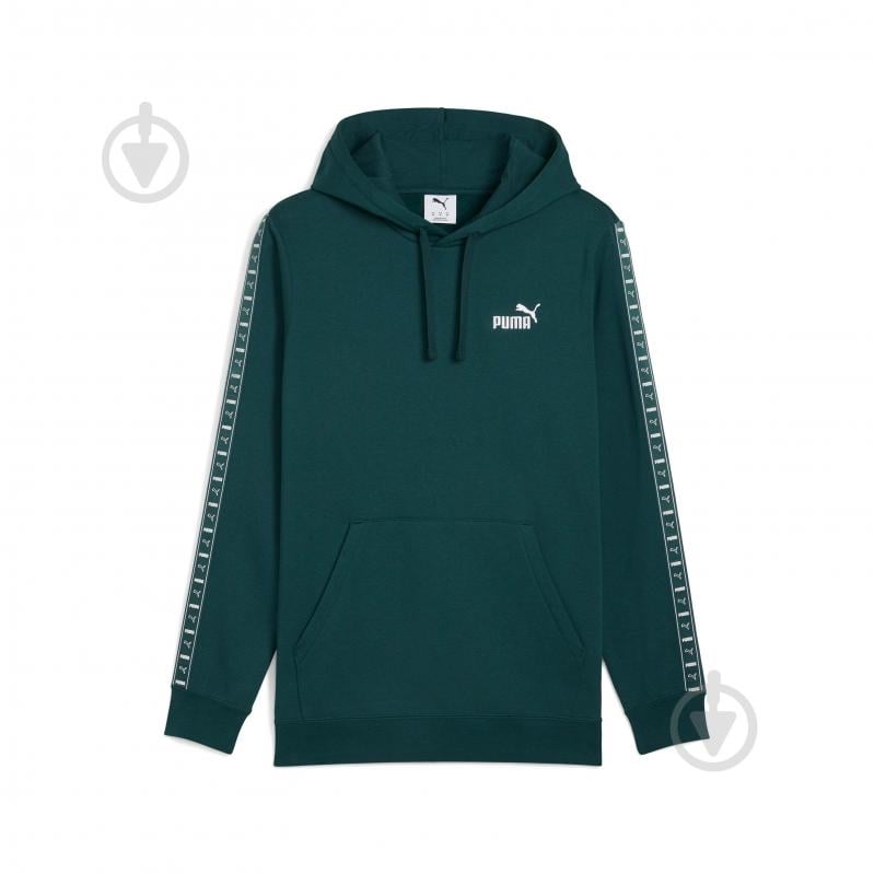 Джемпер Puma ESS TAPE HOODIE FL 68467575 р.L зелений - фото 1