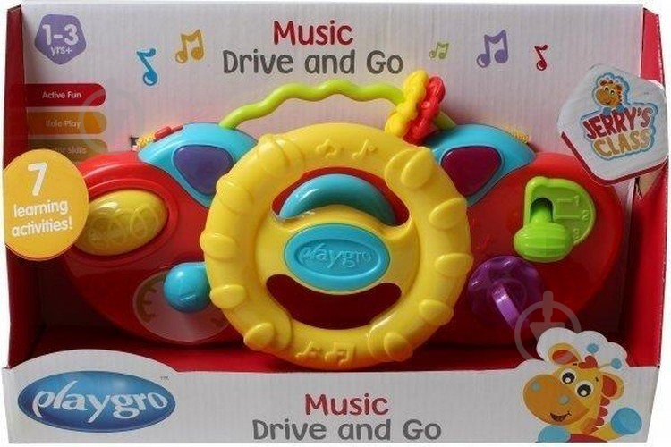 Игрушка музыкальная Playgro Руль 15 420 - фото 1