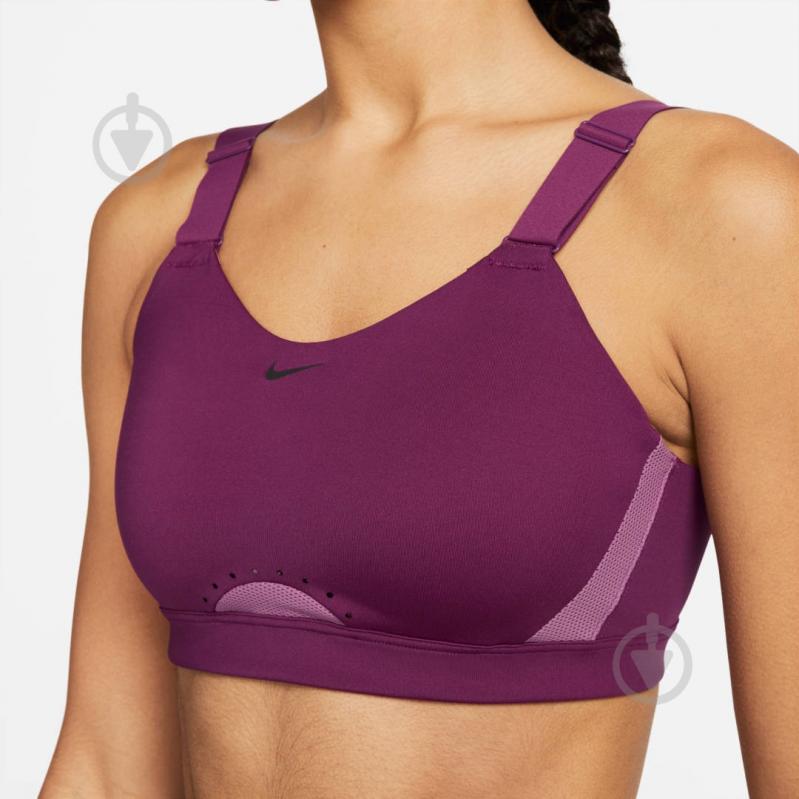 Бра Nike W NK DF ALPHA HS BRA DD0430-610 р.L C-E розовый - фото 3