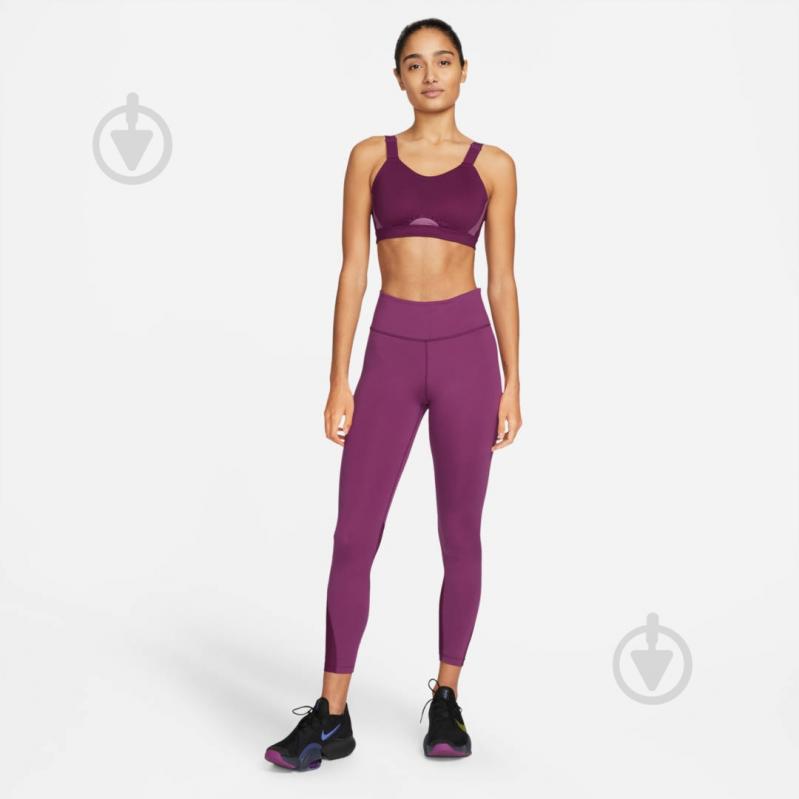 Бра Nike W NK DF ALPHA HS BRA DD0430-610 р.L C-E розовый - фото 6