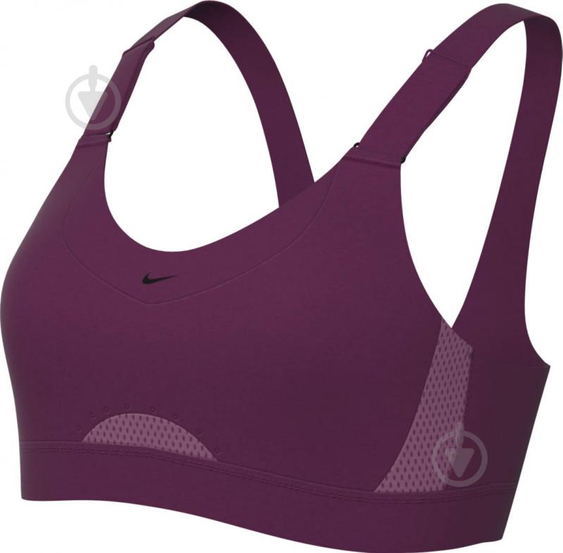 Бра Nike W NK DF ALPHA HS BRA DD0430-610 р.L C-E розовый - фото 7
