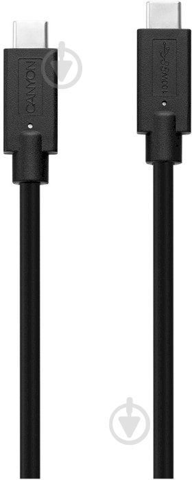 Кабель Canyon USB-C — USB-C C-12 2 м black (CNS-USBC12B) - фото 3