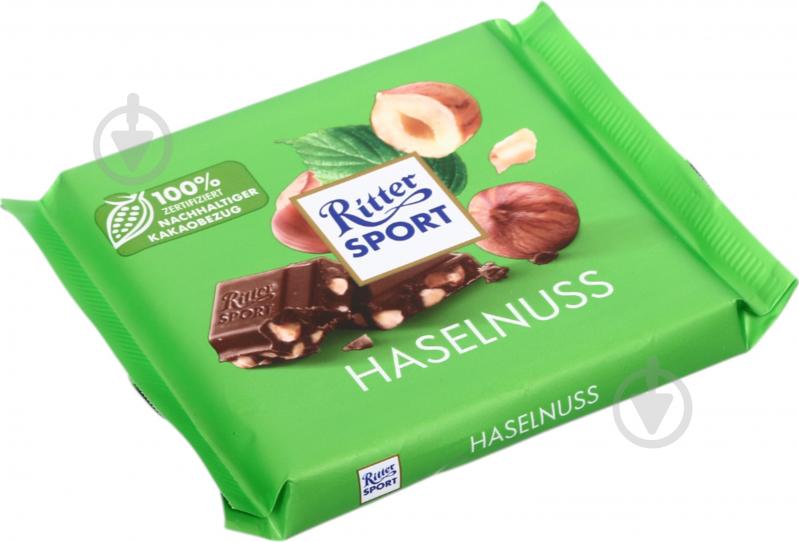 Молочный шоколад Ritter Sport Haselnuss 100 г - фото 2