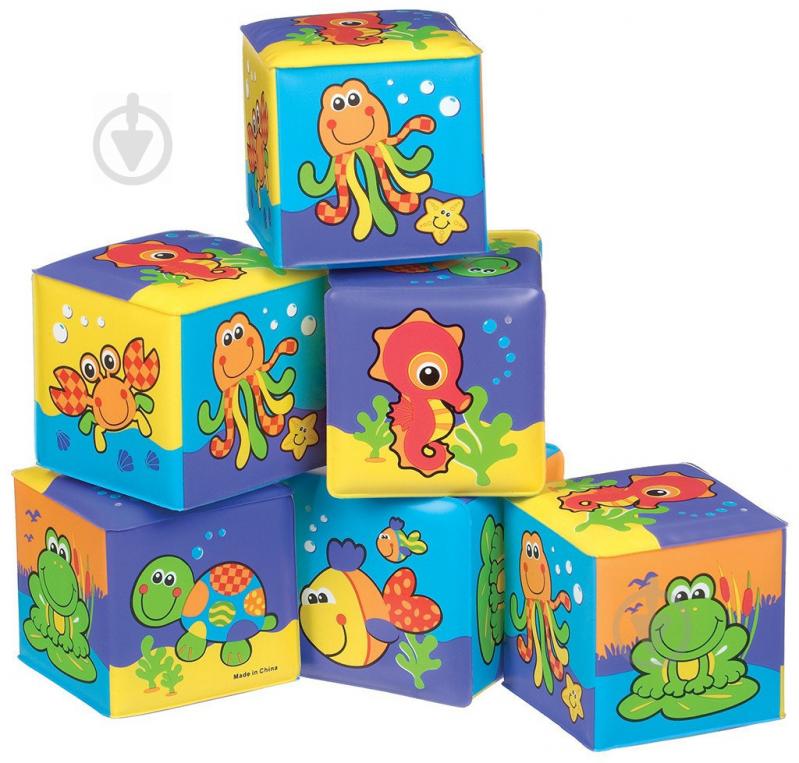 Кубики Playgro для ванни 7 165 - фото 1