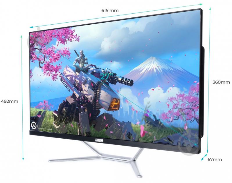 Моноблок Artline Gaming G75 27 (G75v38Win) black - фото 9