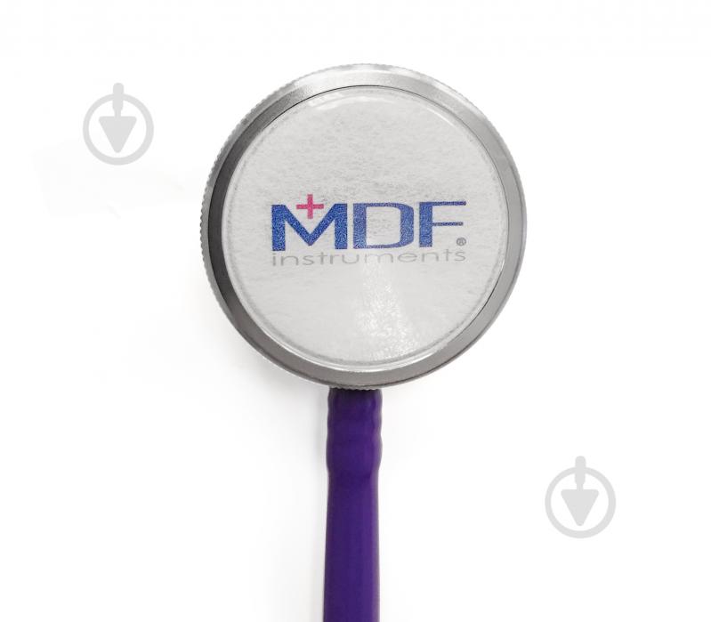 Стетоскоп MDF з годинником фіолетовий 740-08 - фото 2