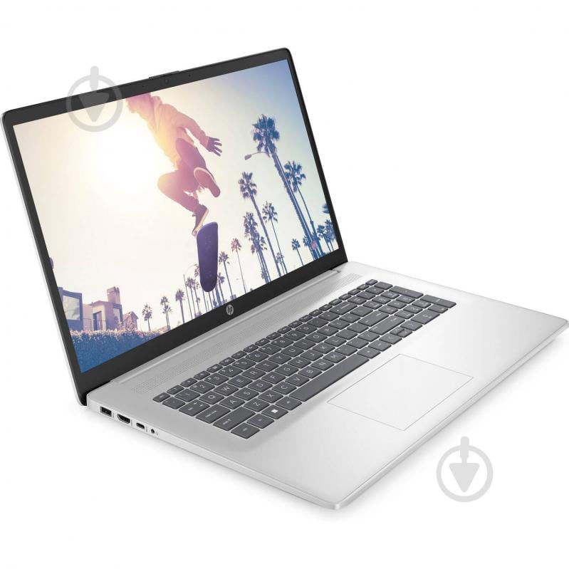 Ноутбук HP 17-cn3034ua 17,3" (B83BXEA) silver - фото 2