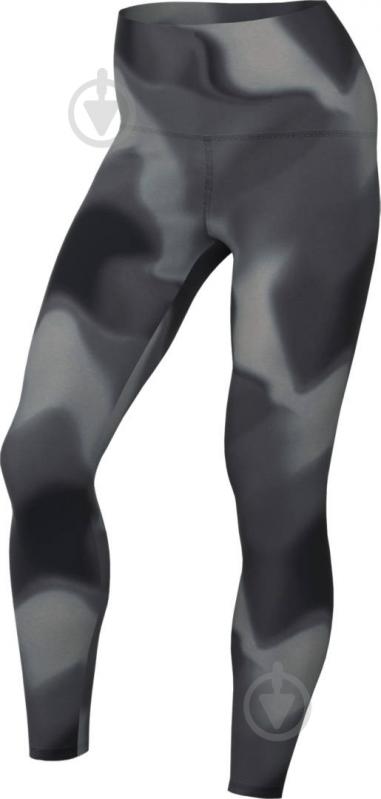 Лосины Nike DM7015-070 р.S черный меланж - фото 7