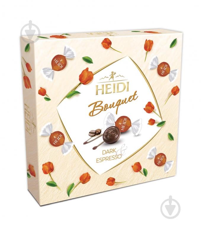 Шоколадные конфеты ТМ Heidi Bouquet Espresso 220 г (HEIDI) - фото 1