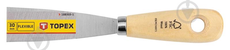Шпатель малярный Topex 30 мм 18B303-1 - фото 3