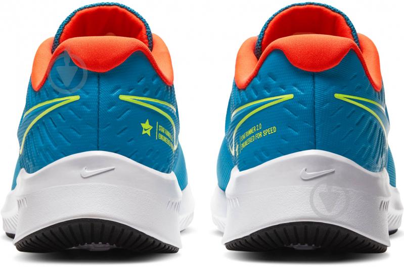 Кросівки демісезонні Nike STAR RUNNER 2 (GS) AQ3542-403 р.38 бірюзові - фото 2