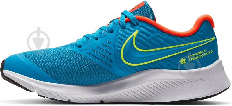 Кросівки демісезонні Nike STAR RUNNER 2 (GS) AQ3542-403 р.38 бірюзові - фото 6