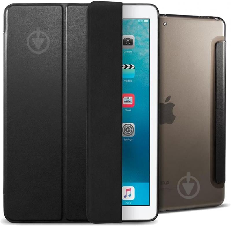 Чехол для планшета Spigen Smart Fold iPad 9.7"(2018) black (053CS21983) - фото 1