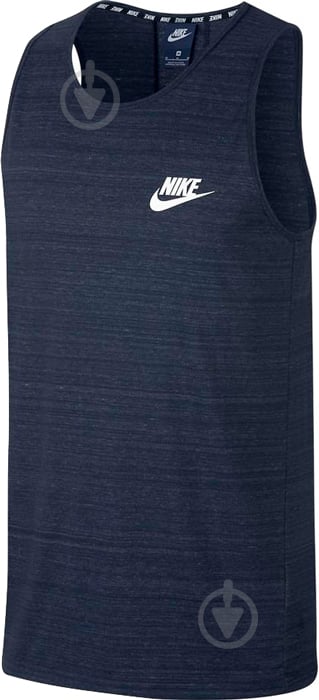 Майка Nike M NSW AV15 TANK KNIT 886788-451 р.L темно-синий - фото 1