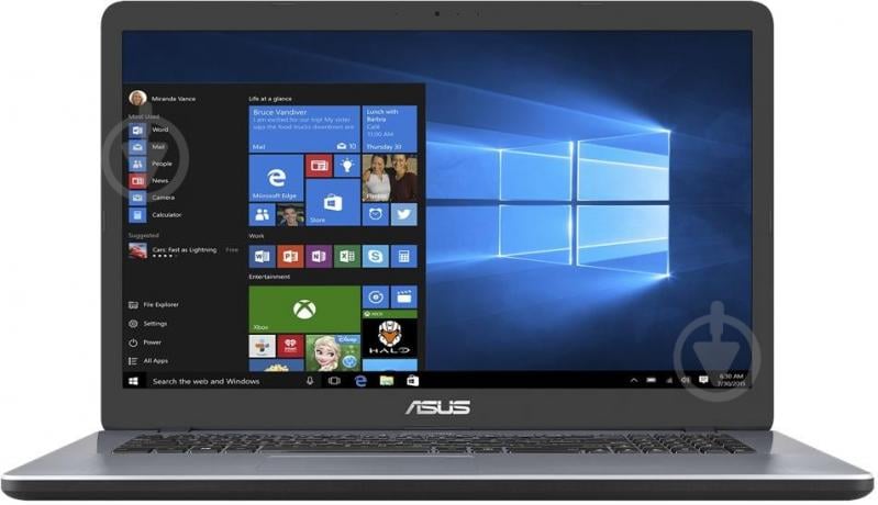 Ноутбук Asus VivoBook 17 M705BA-BX033 17,3" (90NB0PT2-M00580) star grey - фото 6