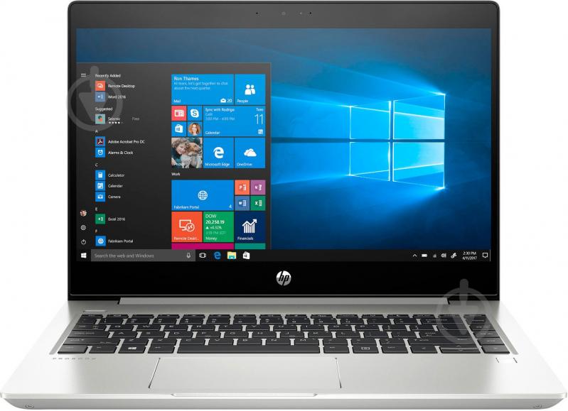 Ноутбук HP ProBook 445R G6 14" (7DD91EA) pike silver - фото 1