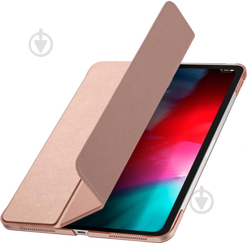 Чохол для планшету Spigen Smart Fold iPad Pro 12.9" (2018) rose gold (068CS25713) - фото 6