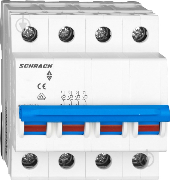 Выключатель нагрузки Schrack 125А 4P AZ200224-- - фото 1 Выключатель нагрузки Schrack 125А 4P AZ200224-- - фото 1