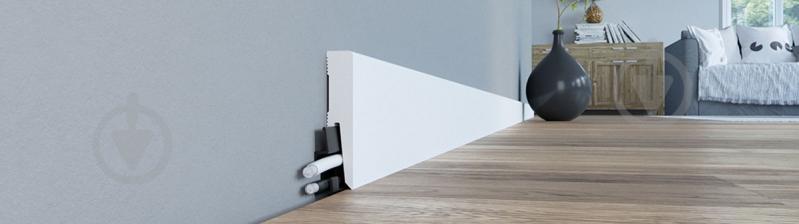 Плінтус Arbiton DORA DO810 білий 15х80x2400 мм - фото 9