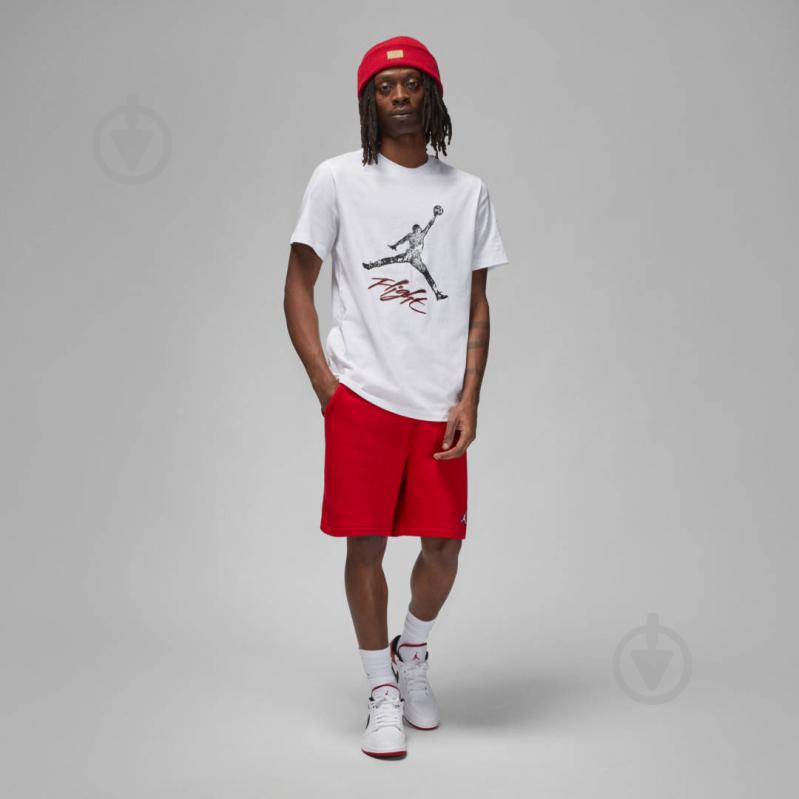 Футболка Jordan M J ESS JUMPMAN SS CREW DQ7376-100 р.S белый - фото 5