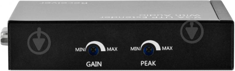 Удлинитель Digitus VGA Digitus extender over UTP receiver unit, Black 11 м черный - фото 6