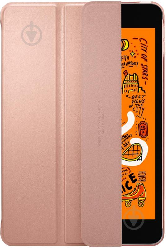 Чехол для планшета Spigen Smart Fold iPad Mini 2019 rose gold (051CS26113) - фото 6