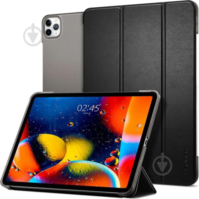 Чехол для планшета Spigen Smart Fold iPad Pro 12,9 (2020) black (ACS00893) - фото 8