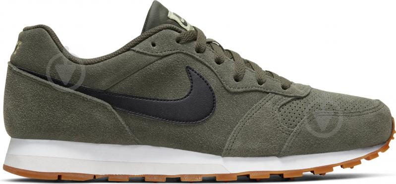 Кроссовки мужские демисезонные Nike MD RUNNER 2 SUEDE AQ9211-300 р.41 зеленые - фото 3