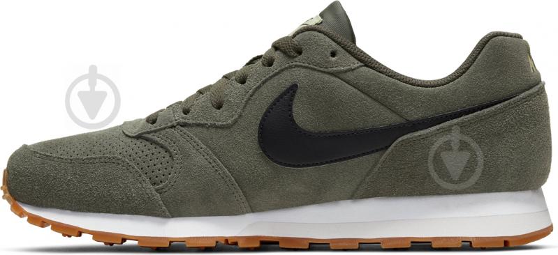 Кроссовки мужские демисезонные Nike MD RUNNER 2 SUEDE AQ9211-300 р.41 зеленые - фото 6