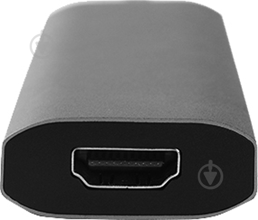 Док-станція Chieftec 5-в-1 USB3.2 Type-C titanium grey (DSC-502) - фото 3