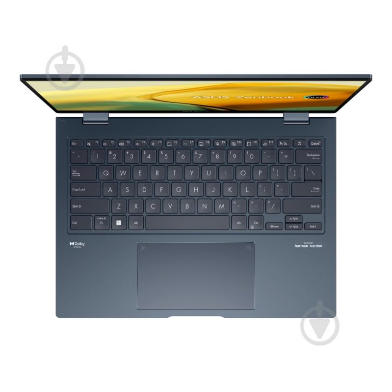 Ноутбук Asus ZenBook 14 Flip UP3404VA-KN026W 14" (90NB10E2-M005K0) ponder blue - фото 2