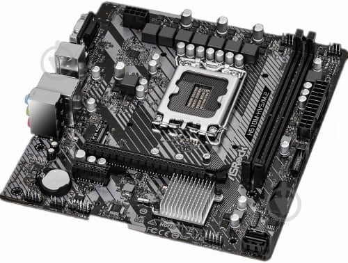 Материнская плата ASRock H610M-HVS/M.2 R2.0 (Socket 1700, Intel H610, micro ATX) - фото 3