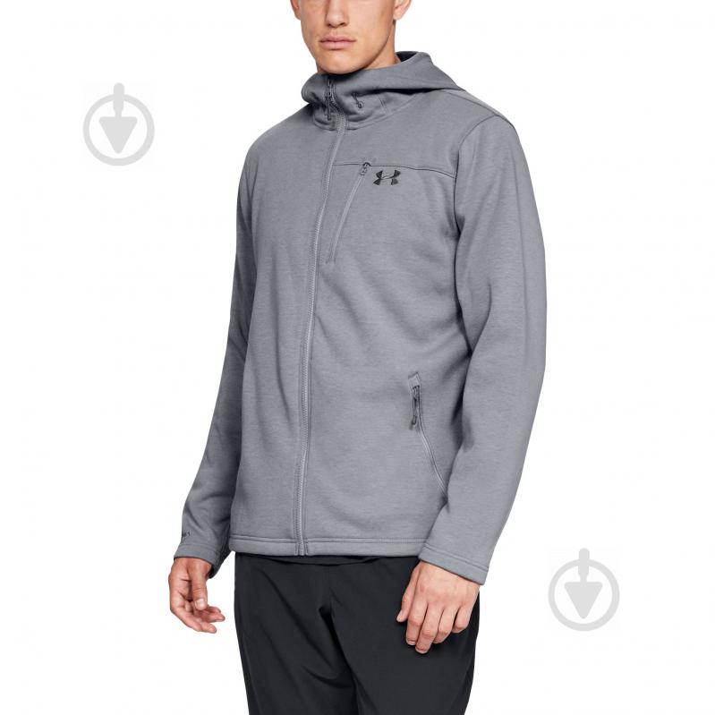 Джемпер Under Armour UA Seeker Hoodie 1319382-035 р. S сірий - фото 1