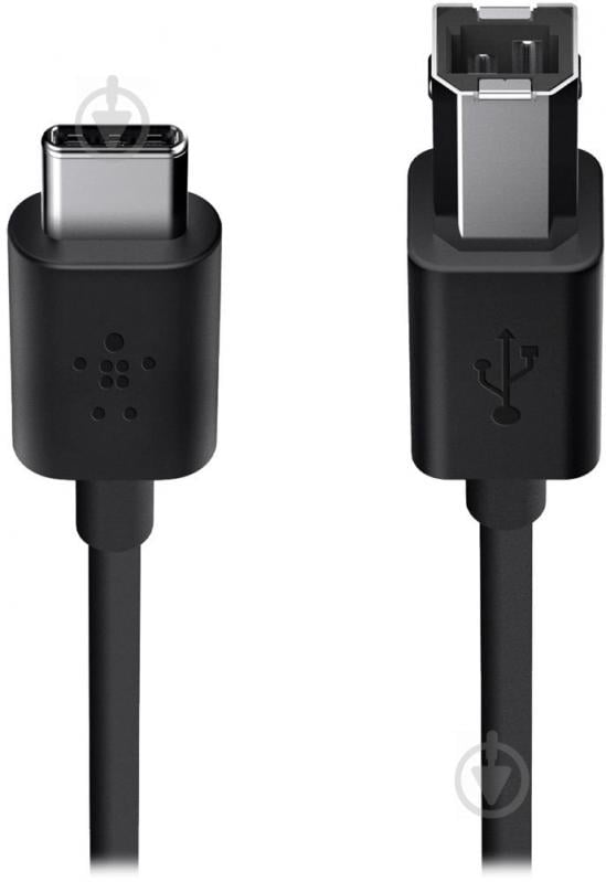 Кабель Belkin USB Type-C – USB Bm 1.8 м черный (F2CU035bt06-BLK) - фото 1