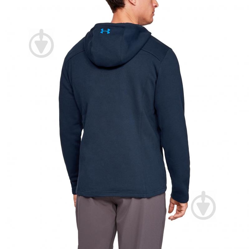 Джемпер Under Armour UA Seeker Hoodie 1319382-408 р. S синий - фото 2